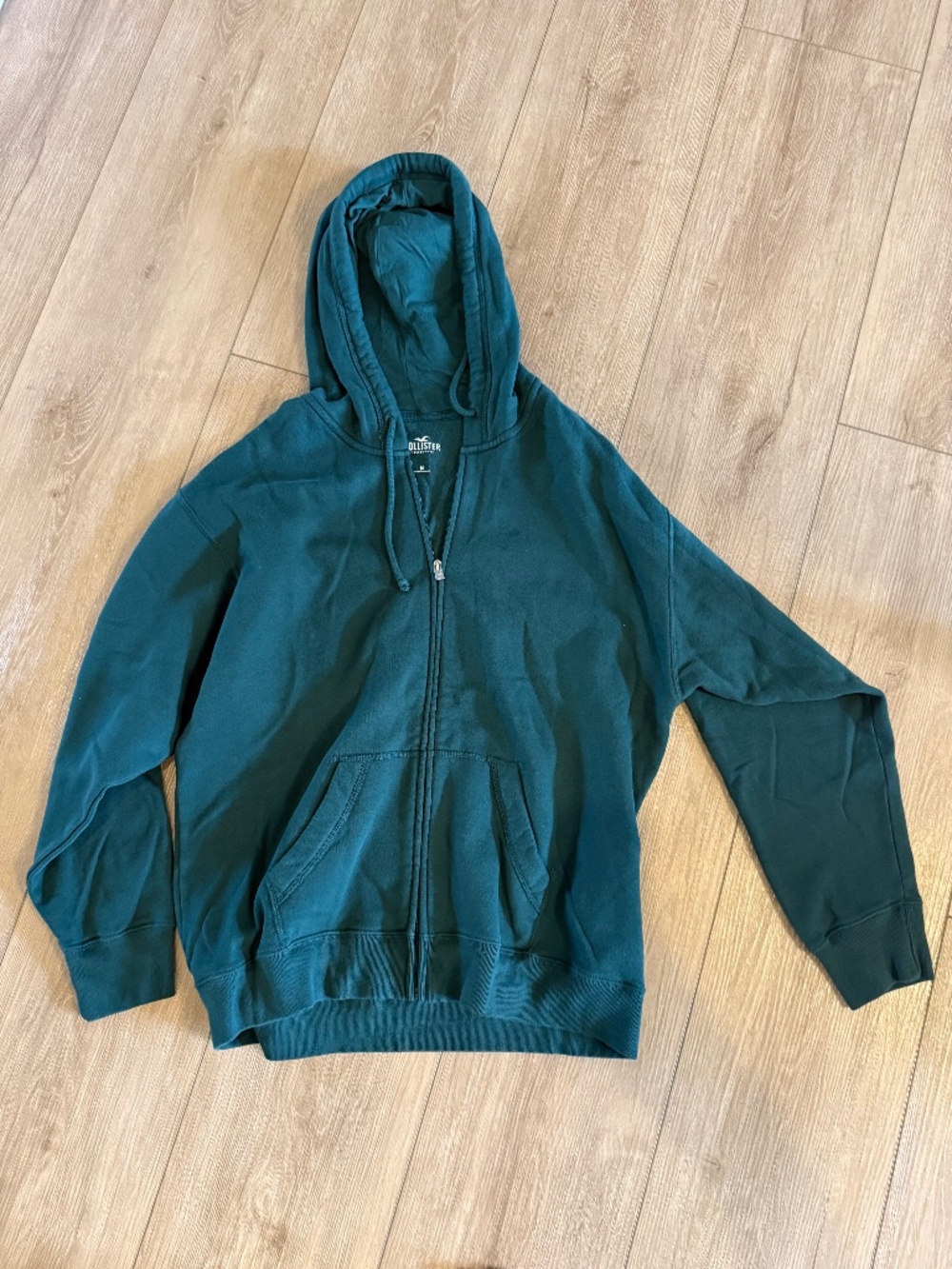 Hollister Zip Up - Oversized, Medium